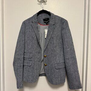 NWT J. CREW Dalton Blazer Blue